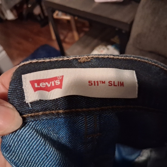 Levi's Kids Dark Blue Jeans - Picture 4 of 4